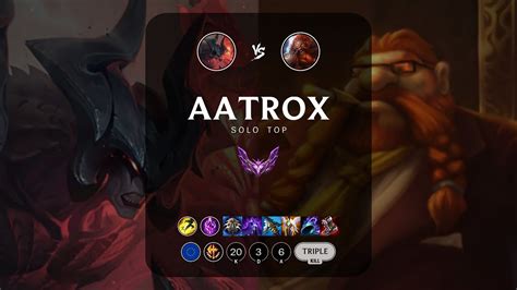 Aatrox Top Vs Gragas Euw Master Patch 146 Youtube