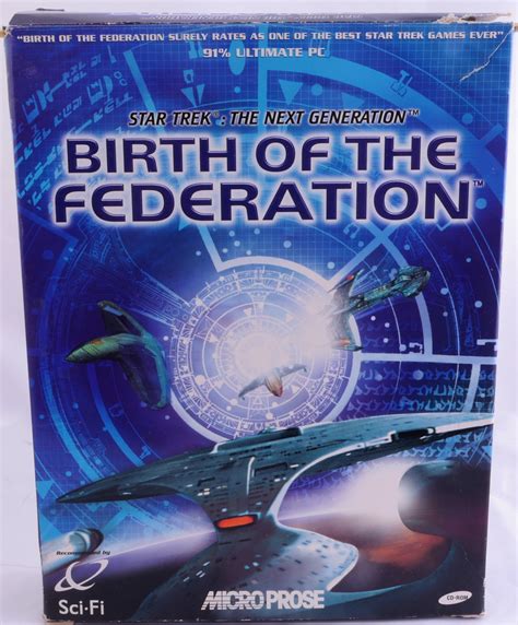 Star Trek The Next Generation Birth Of The Federation Retro