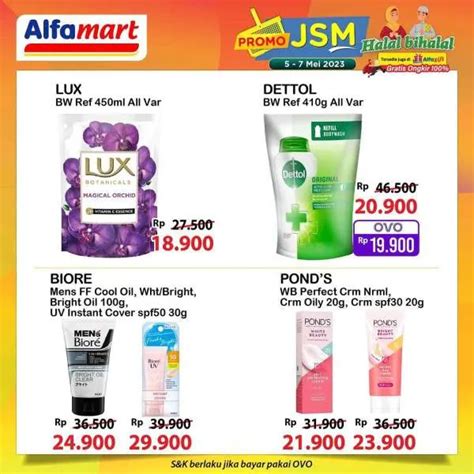 Katalog Promo Jsm Alfamart Periode Mei Dapatkan Harga Spesial