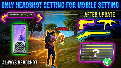 After Ob Update Best Sensitivity Setting 🔥 New Update Auto One Tap