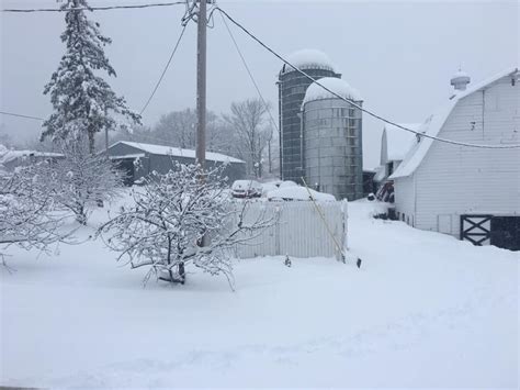 The Winter Wonderland Hull O Farms Farm Stay Vacation