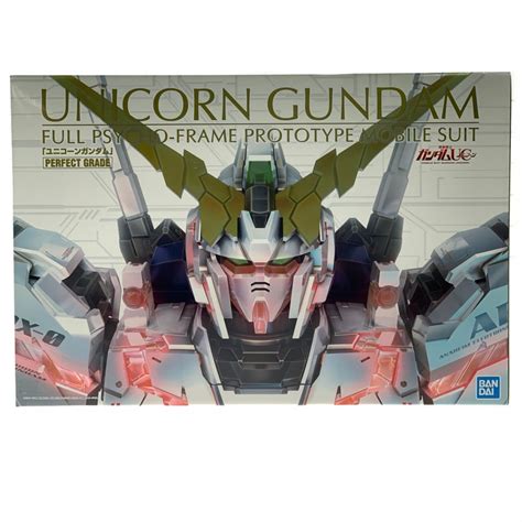 【中古】 Bandai バンダイ Pg（パーフェクトグレード） 160 Rx 0 ユニコーンガンダム 未組立品 Sランク｜総合リサイクル