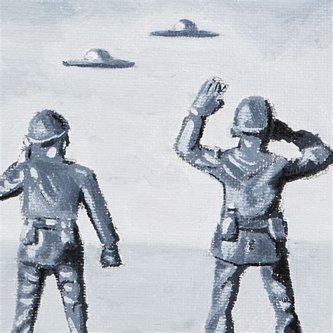 observation post digital print john padlo art