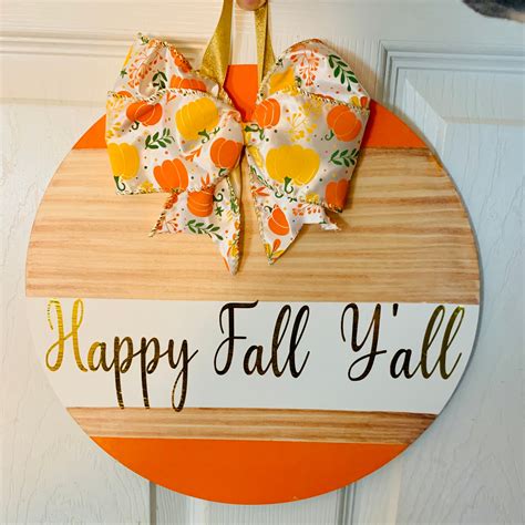 Fall Door Hangers Etsy