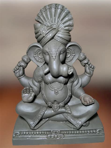 Worship Clay Ganesh Statue Temple At Rs 300 Piece In New Delhi ID