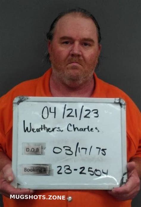 WEATHERS CHARLES EDWARD 04 21 2023 Sebastian County Mugshots Zone