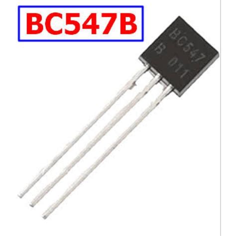 Jual Transistor BC547 BC547B BJT NPN 45V 100mA High Quality TO 92