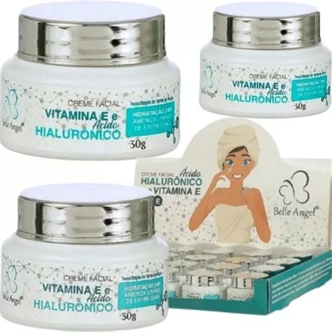 Mascarilla Facial Belle Angel Con Vitamina E Y Cido Hialur Nico Para