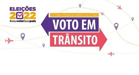 Prazo para solicitar voto em trânsito termina hoje 18 BLOG PAULO DE