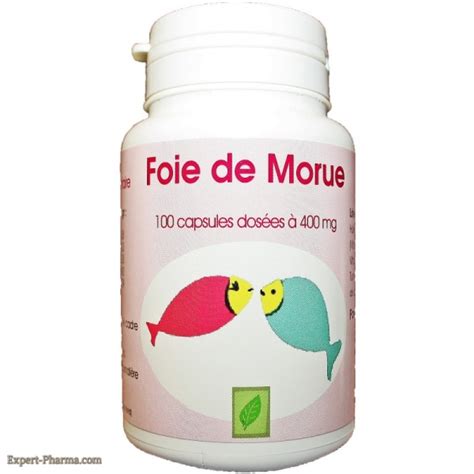 Expert Pharma FOIE DE MORUE 100 CAPSULES