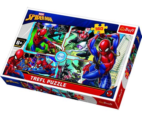 Toys Trefl Puzzles 160 Spiderman To Rescue