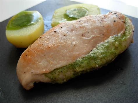 El ajoblanco cocina de Málaga y más PECHUGAS DE POLLO RELLENAS DE PESTO