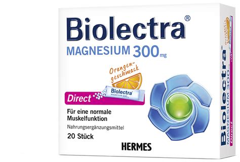 Biolectra Magnesium 300 Mg Direct Orange Kaufen Valsonade