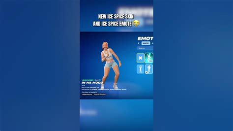 New Ice Spice Skin Emote Leaked In Fortnite 😭 Fortnite Fortniteshorts Youtube