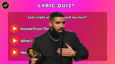 The Ultimate Drake Super Fan Quiz Youtube