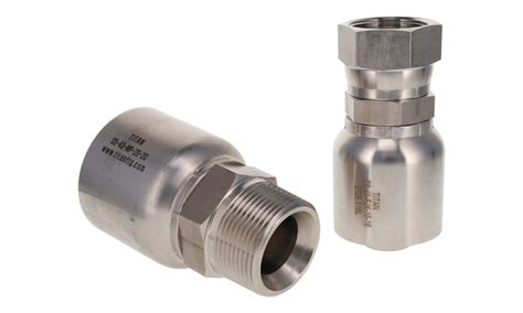 Stainless Steel Crimp Hose Fittings | Crimp Fittings | Titan Fittings