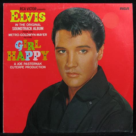 Купить виниловую пластинку Elvis Presley Girl Happy 1977 EX NM