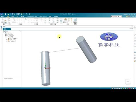 Solid Edge Pmi標註複合角度軸線最短距離 敦擎科技