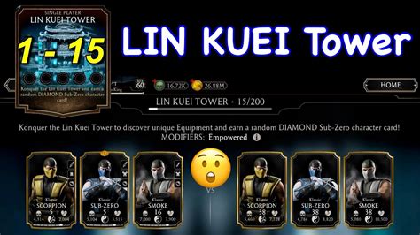 Lin Kuei Tower Mk Mobile Lin Kuei Tower Boss Youtube