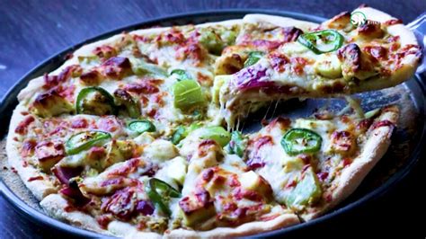 Paneer Tikka Pizza Homemade Pizza With Paneer