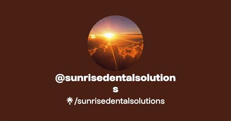 Sunrisedentalsolutions Facebook Linktree