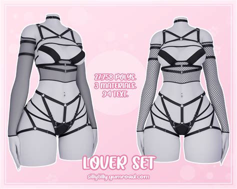 Lover Set Bikini Sleeves Corset Piercing