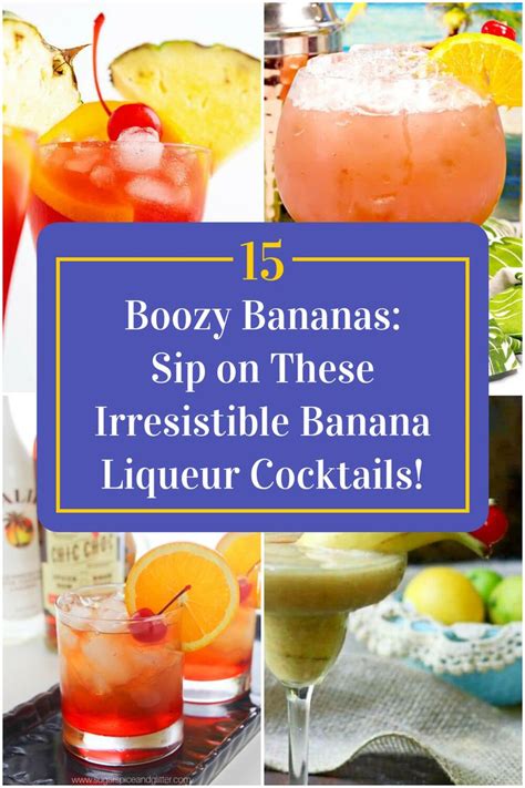 Banana Liqueur Cocktails That Will Drive You Bananas