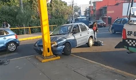 Chevy Choca Contra Veh Culo Y Se Al Tica En Xalapa