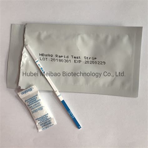 One Step Accurate Rapid Diagnostic Hbsag Hepatitis B Test Kits