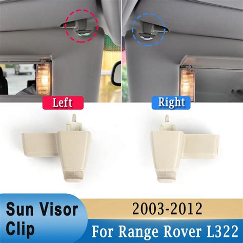 Sun Visor Retainer Clip Clasp For Range Rover L322 2003 2012 Egp000040pva Egp000050pva