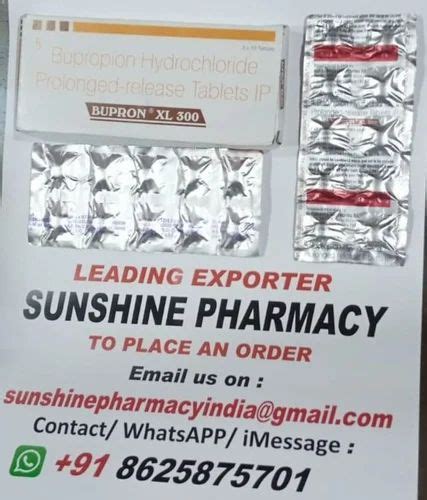 Bupron Xl Tablet At Rs Stripe Bupropion Tablets In Nagpur