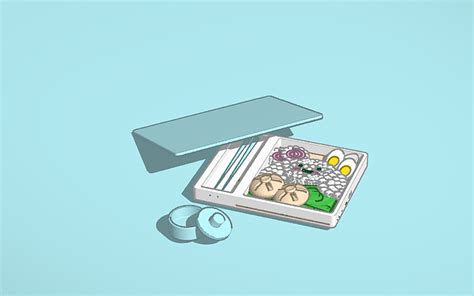 3D design Character Bento! { Cinnamoroll } - Tinkercad