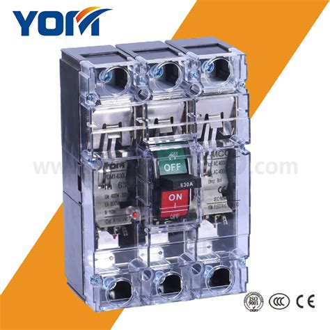 CE Approved MCCB 3p 630A 800A 1250A 1600A AC Molded Case Circuit