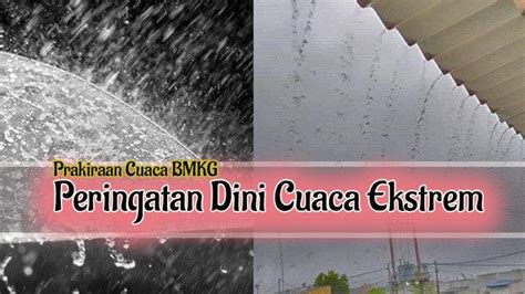 Peringatan Dini Bmkg Prakiraan Cuaca Rabu Oktober Waspada