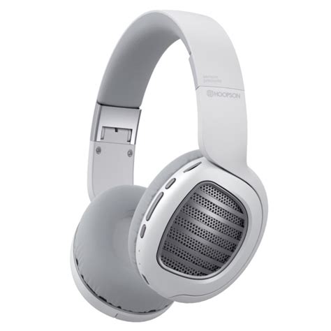 Headphone Hoopson Sem Fio Bluetooth Drivers De 40mm Branco F 403 BC