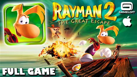 Rayman 2 The Great Escape IOS Longplay FULL GAME No Commentary