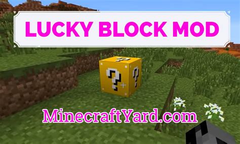 Lucky Block Mod (1.21.1 - 1.19.4 - 1.18.2) Download