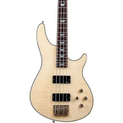 Schecter Guitar Research Omen Extreme 4 Electric Bass Gloss Natural Guitar Center