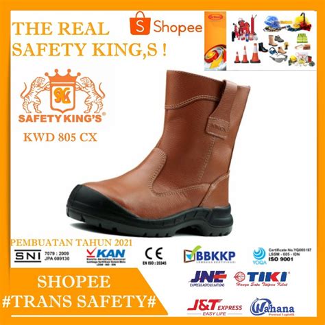 Jual Sepatu Safety Kings 805 CX King S Type KWD 805 CX Coklat