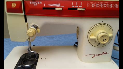 Puesta A Punto Maquina De Coser Singer Dinastia Youtube