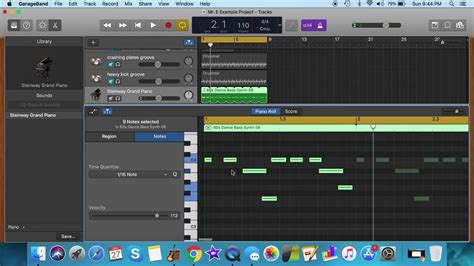 Garageband Manipulating Midi Notes Youtube