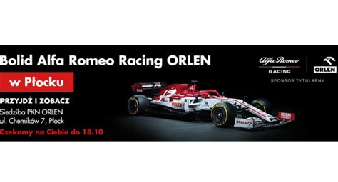 Bolid Alfa Romeo Racing Orlen Od Pi Tku W P Ocku