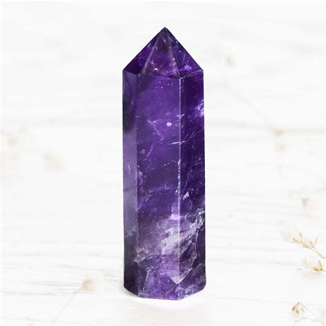 Natural Amethyst Quartz Crystal Point – MindfulSouls