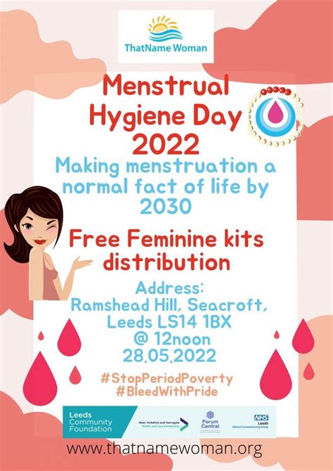 Menstrual Hygiene Day 2022 Thatname Woman