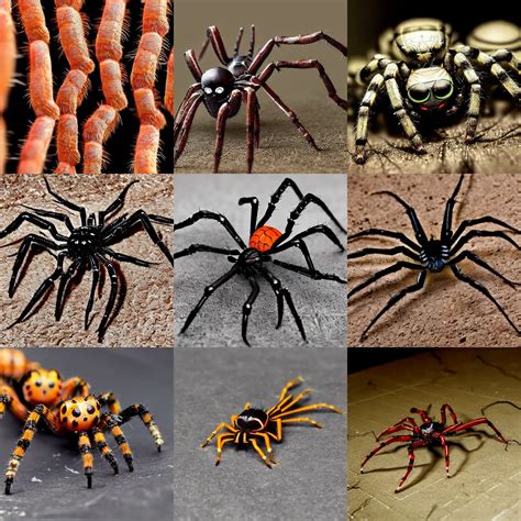 Spider Centipede Crawling Scary Nightmare Horror Stable Diffusion