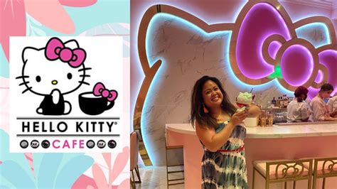 Hello Kitty Cafe Irvine Cafe In Irvine California Irvine Spectrum Vlog Cpsays Youtube