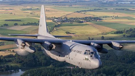 C 130 Hercules polskiego wojska Zdjęcia największych samolotów SP