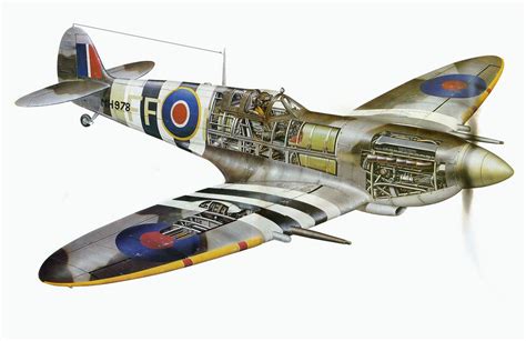 1941 Supermarine Spitfire Supermarine Spitfire Wwii Fighter