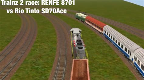 Trainz Race Renfe Vs Rio Tinto Sd Ace Youtube