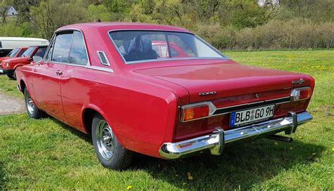 Ford Taunus M Rs Gesehen Auf Dem Ausstellungsgel Nde Der